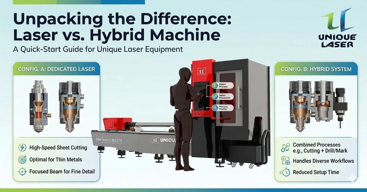 Difference Between Hybrid Vs Laser Machine