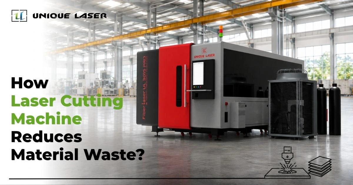 How Laser Cutting Machine Reduces Material Waste?